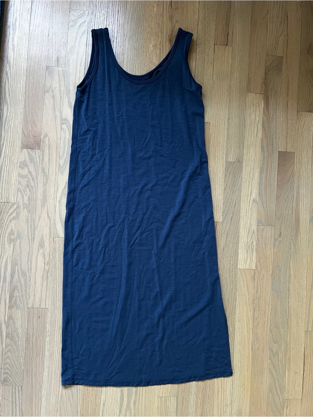 Unbound Merino Travel Dress Sail Blue S